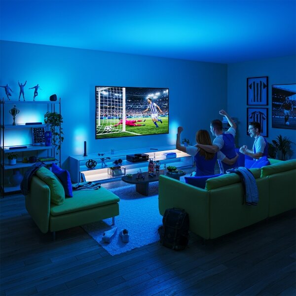 Philips - Комплект 2x LED RGBIC димируеми осветителни тела SMART GRADIENT LED/8W/230V Wi-Fi