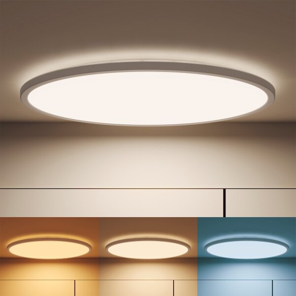 Philips-LED Димируемо таванно осветително тяло SUPERSLIM LED/32W/230V 2700-6500K Wi-Fi