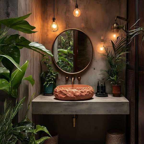 Умивалник за плот Mika Terracotta