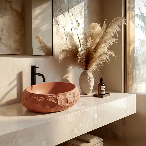 Умивалник за плот Mika Terracotta