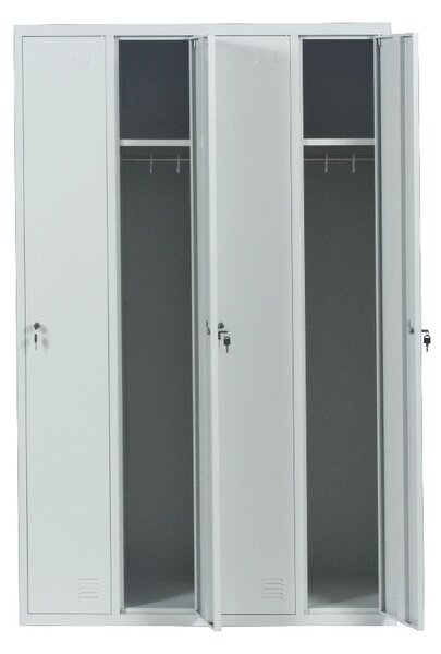 МЕТАЛЕН ШКАФ CARMN CR-1293 - СИВ