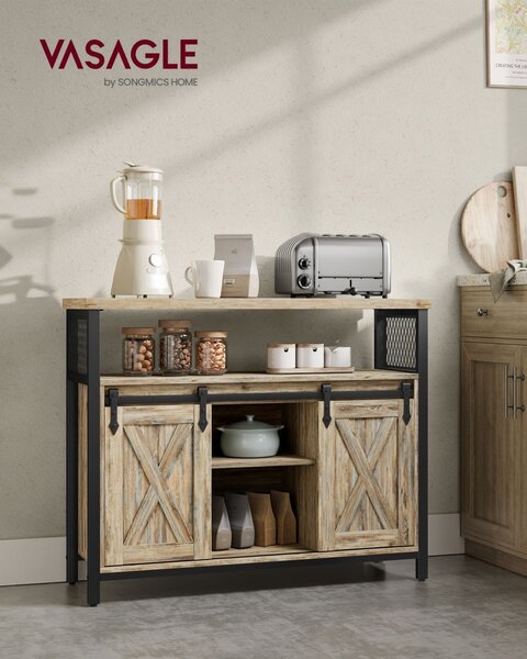 Конзола Vasagle Тюркоаз 100x33x80 см