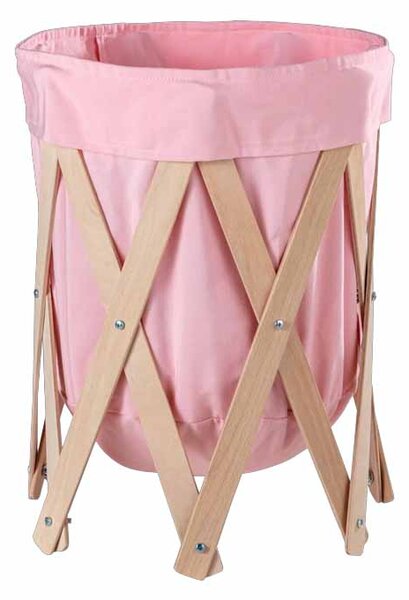 КОШ ЗА ИГРАЧКИ WOODBA - РОЗОВ