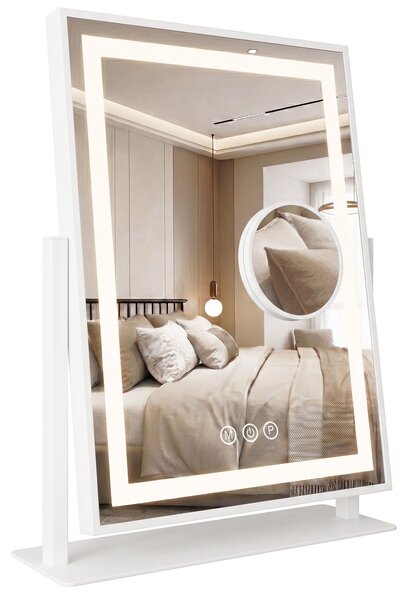 Огледало LED LUMI White 30x40cm