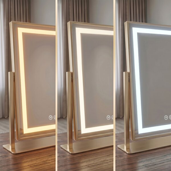 Огледало LED LUMI L.Gold 30x40cm