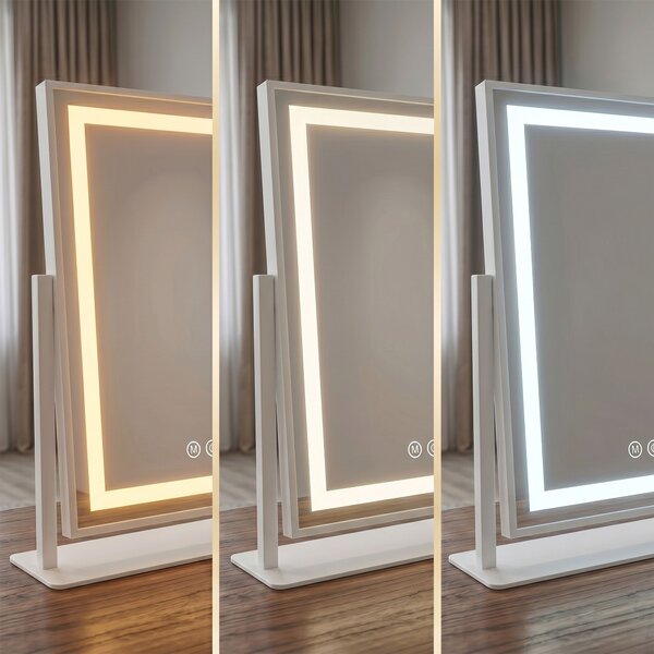 Огледало LED LUMI White 30x40cm