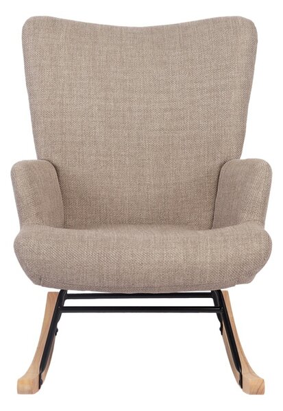Люлеещ се фотьойл Jianna Бежов 79x64x89 cm