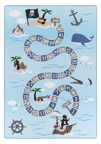 Килимче за игра Play Blue V1 80x120 cm