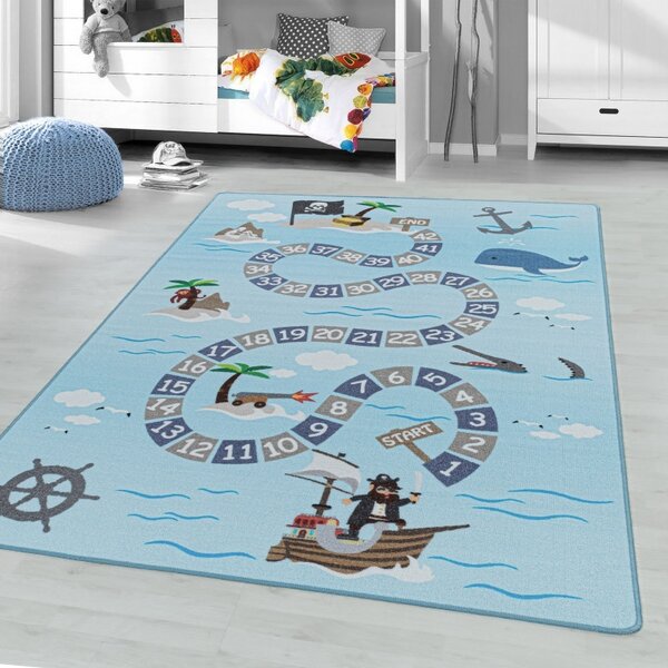 Килимче за игра Play Blue V1 80x120 cm