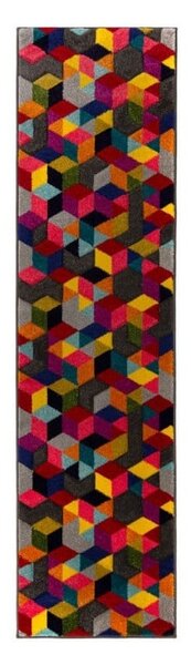 Килимче Bolster Dynamic Multicolour 66X230 cm, Flair Rugs