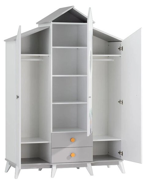ТРИКРИЛЕН ДЕТСКИ ГАРДЕРОБ BIRD HOUSE