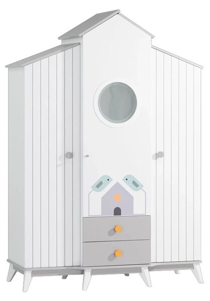 ТРИКРИЛЕН ДЕТСКИ ГАРДЕРОБ BIRD HOUSE