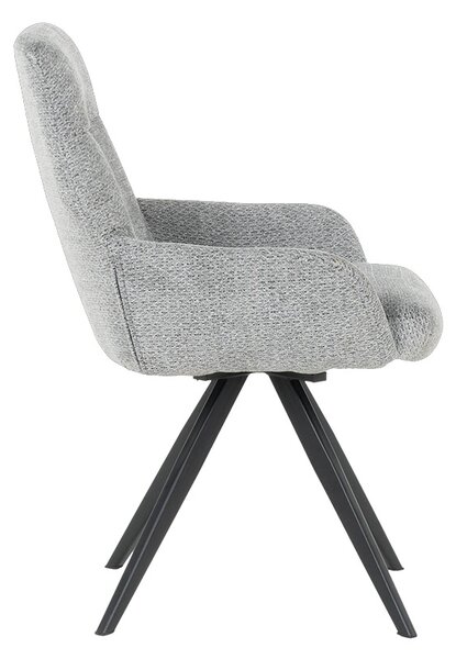 ТРАПЕЗЕН СТОЛ ASCOT - СИВ B 90