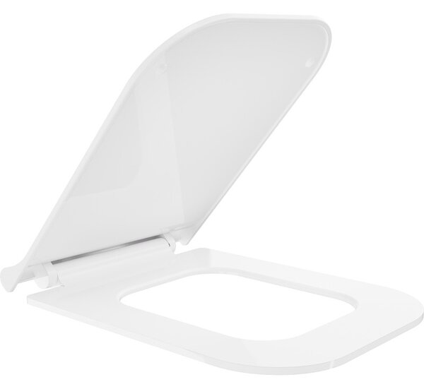 Mexen тоалетна седалка с плавно затваряне slim, дуропласт, бял гланц - 39070100