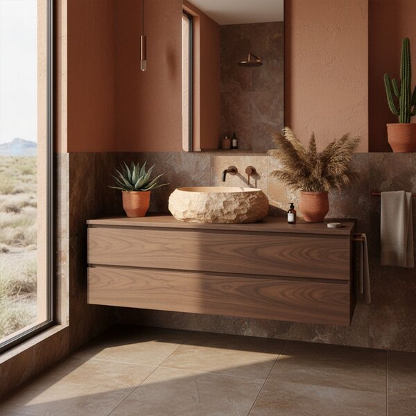 Умивалник за плот Mika Light Terracotta