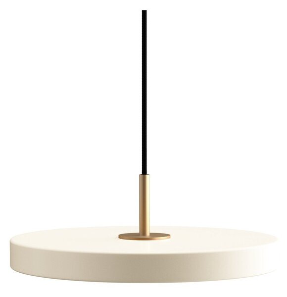 Кремаво LED затъмняващо се висящо осветително тяло с метален абажур ø 31 cm Asteria Plus Mini – UMAGE