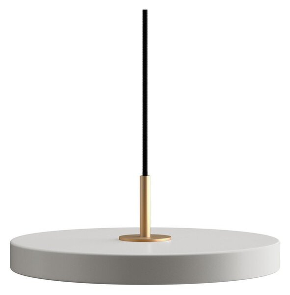 Светлосиво LED висящо осветително тяло с метален абажур ø 31 cm Asteria Mini – UMAGE