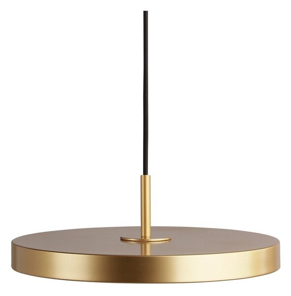 LED висящо осветително тяло златно с метален абажур ø 31 cm Asteria Mini – UMAGE