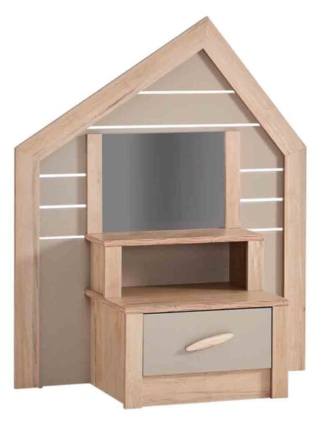 НОЩНО ШКАФЧЕ С ОГЛЕДАЛО MY HOUSE