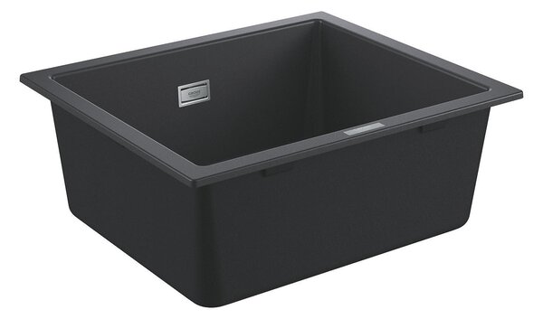 Grohe K700U Композитна кухненска мивка, 533 x 457 mm, черен гранит
