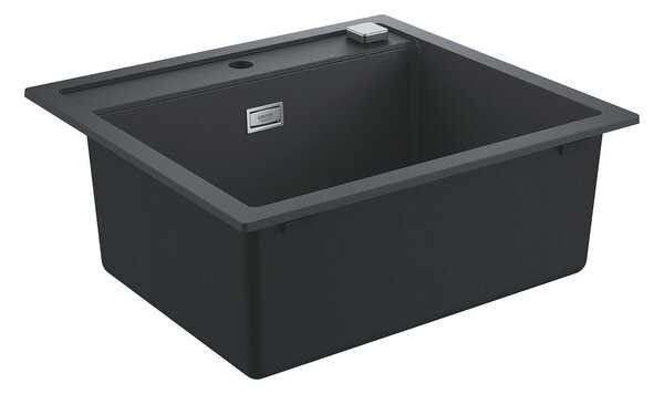 Grohe K700 Композитна кухненска мивка, 560 x 510 mm, черен гранит