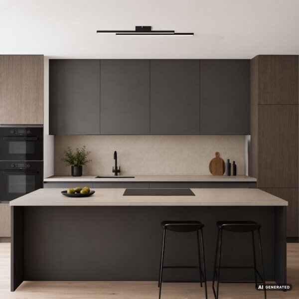 Rabalux 71527 - LED таванно осветително тяло LIRIEN LED/12W/230V 3000K черно
