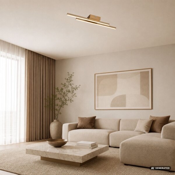 Rabalux 71494 - LED Таванно осветително тяло LIRIEN LED/12W/230V 3000K златно