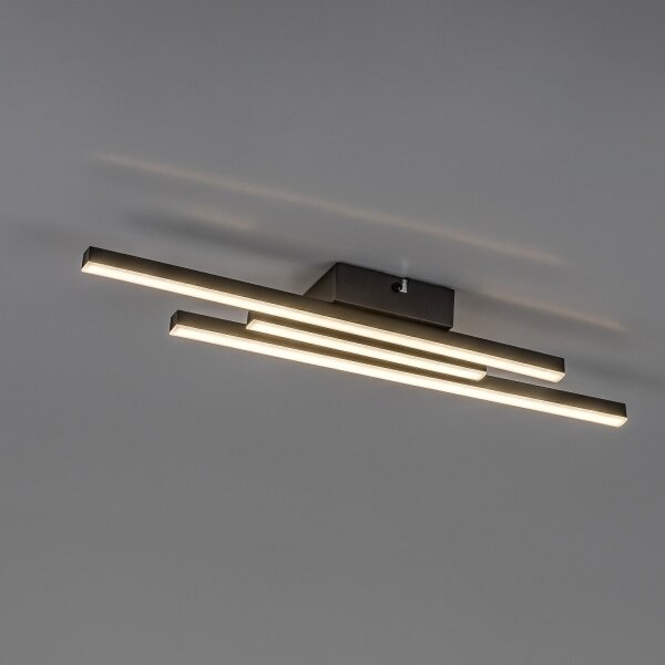 Rabalux 71491 - LED таванно осветително тяло LIRIEN LED/18W/230V 4000K черно