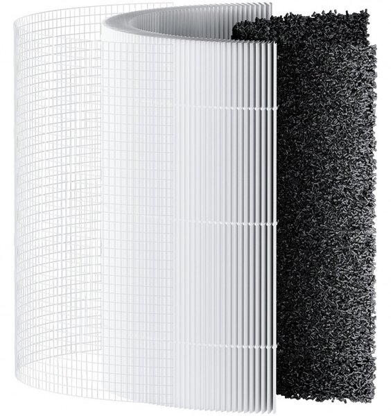 Пречиствател за въздух Xiaomi Smart Air Purifier 4 Compact BHR5860EU, 27W, 27 м2, 230м3/ч, PM2.5, Индикатори за качество на въздуха, SMART, Mi Home, Бял