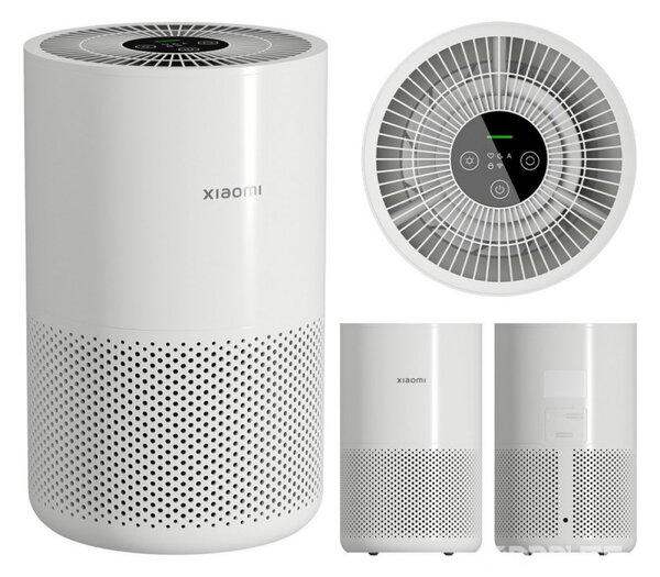 Пречиствател за въздух Xiaomi Smart Air Purifier 4 Compact BHR5860EU, 27W, 27 м2, 230м3/ч, PM2.5, Индикатори за качество на въздуха, SMART, Mi Home, Бял