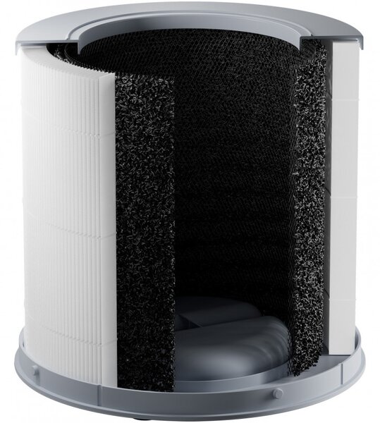 Пречиствател за въздух Xiaomi Smart Air Purifier 4 Compact BHR5860EU, 27W, 27 м2, 230м3/ч, PM2.5, Индикатори за качество на въздуха, SMART, Mi Home, Бял