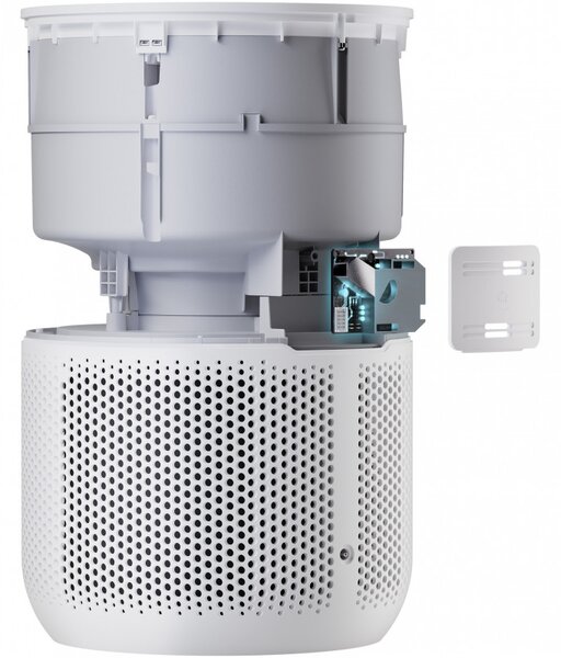 Пречиствател за въздух Xiaomi Smart Air Purifier 4 Compact BHR5860EU, 27W, 27 м2, 230м3/ч, PM2.5, Индикатори за качество на въздуха, SMART, Mi Home, Бял