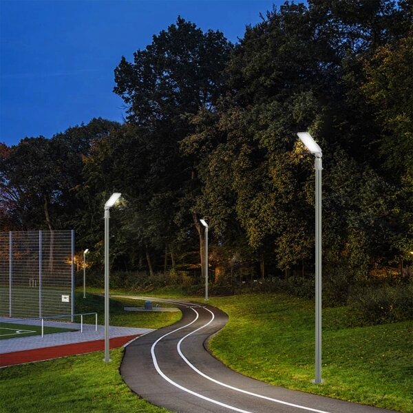 Brilagi - LED външна улична лампа с шарнир. URBANLIGHT LED/50W/230V сива IP65