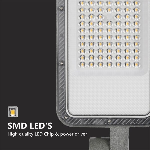 Brilagi-LED Външна лампа със стълб и кабел 3 m URBANLIGHT LED/100W/230V, сива, IP65