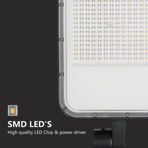 Brilagi-LED Външна лампа със стълб и kl. 3 m URBANLIGHT LED/200W/230V черна IP65