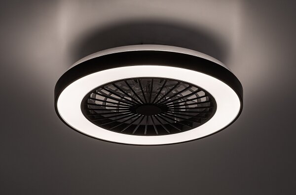 Rabalux 71336-LED Димируем плафон с вентилатор DALFON 40W/230V 3000/4000/6000K + д.у