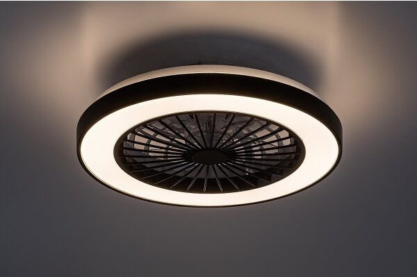 Rabalux 71336-LED Димируем плафон с вентилатор DALFON 40W/230V 3000/4000/6000K + д.у
