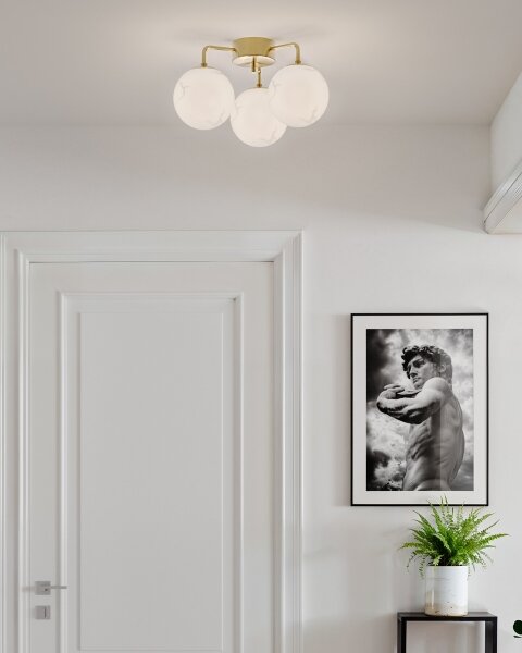 ByRydens 4202550-5000 - Плафонен полилей BELLAGIO 3xE27/8W/230V