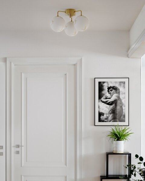 ByRydens 4202550-5000 - Плафонен полилей BELLAGIO 3xE27/8W/230V