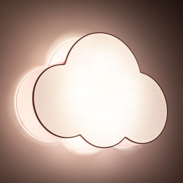 Таванна лампа TK Lighting CLOUD Пастелно Розово 4
