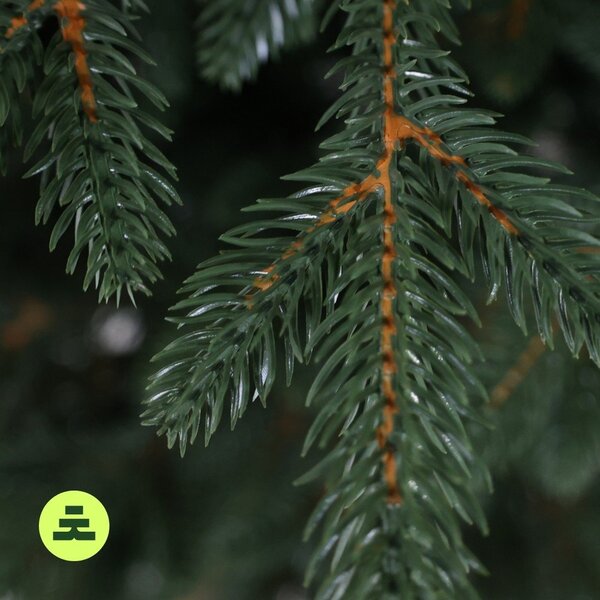 Изкуствена коледна елха височина 150 cm Canadian Spruce 3D – Můj Stromeček