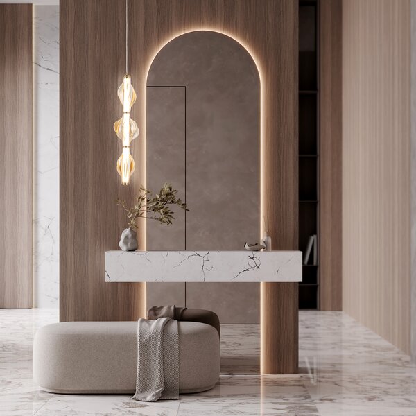 TK Lighting ELVA BRASS Пендел LED 22W
