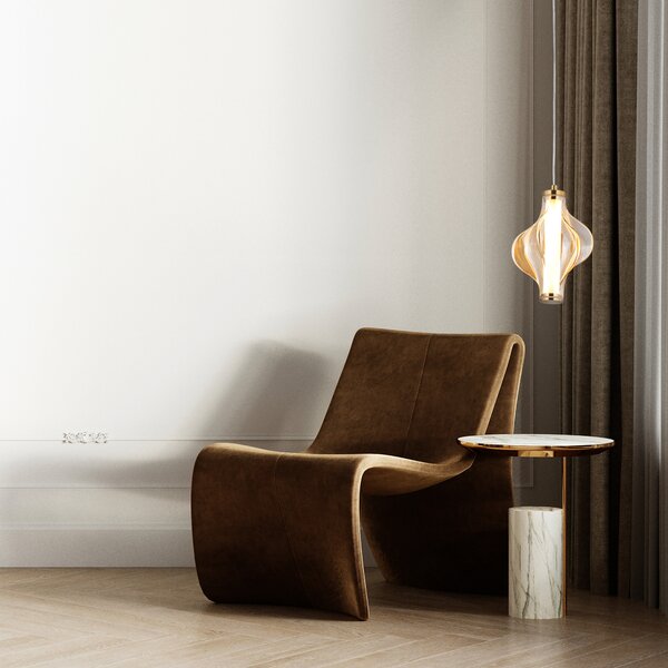 TK Lighting ELVA BRASS Пендел LED 8W