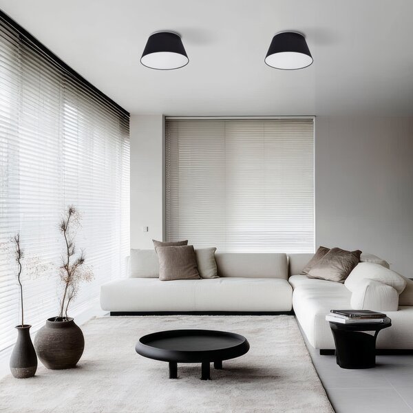 TK Lighting FORMO BLACK Плафон 4xE27