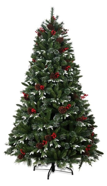 Изкуствена коледна елха височина 150 cm Snowy Pine LED – Můj Stromeček