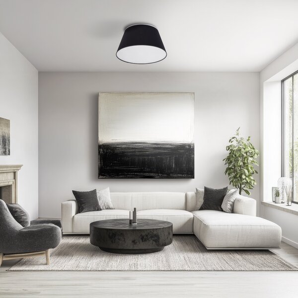 TK Lighting FORMO BLACK Плафон 2xE27