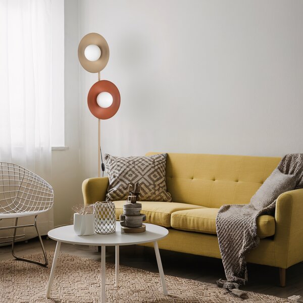 TK Lighting SLATE MIX GLASS Лампион 2xG9