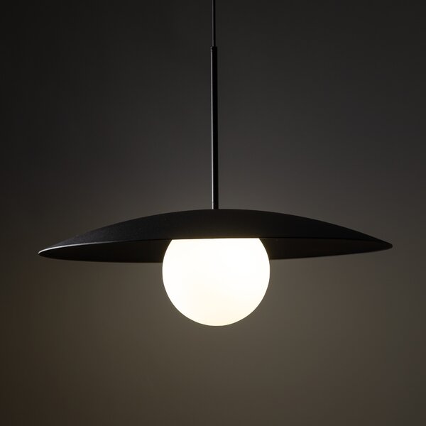 TK Lighting SLATE BLACK GLASS Пендел