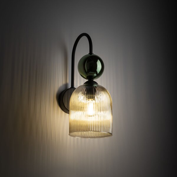 TK Lighting SOPHIA GREEN COGNAC Аплик