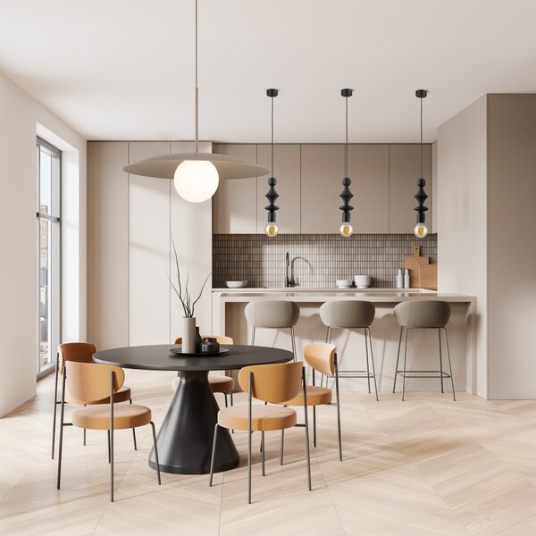 TK Lighting SLATE SABIA GLASS Пендел